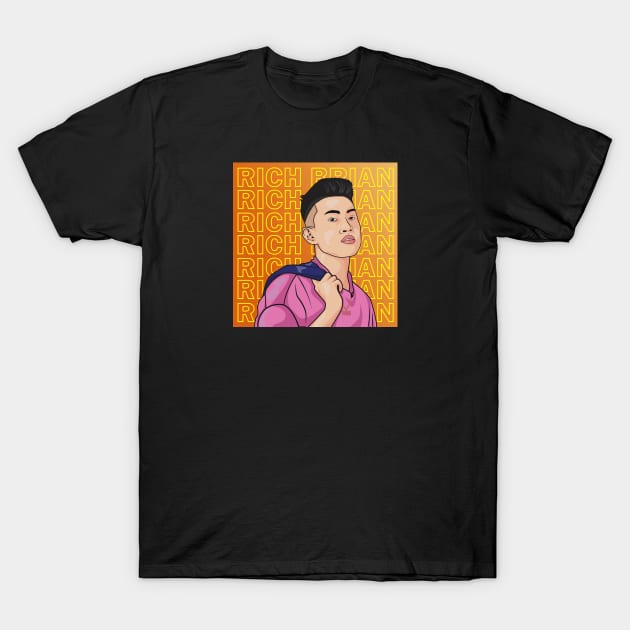 Rich Brian T-Shirt by GoodVibesVisual